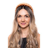 Bentita Bej Lata Catifea Perle